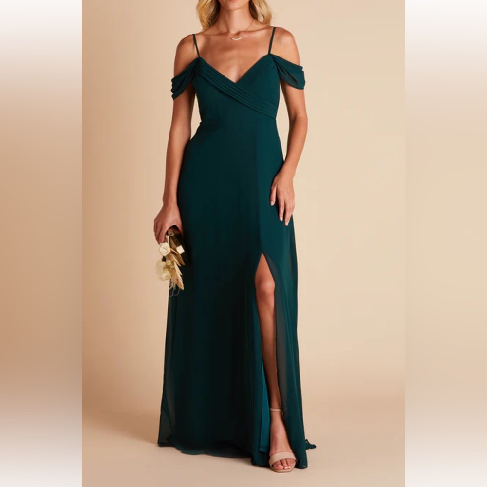 Birdy Grey Emerald Green Spence Convertable Dress Size M